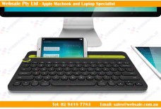 Logitech Bluetooth Multi-Device Keyboard K480 - Black - works with Windows and Mac Computers, Android and iOS Tablets and Smartphones